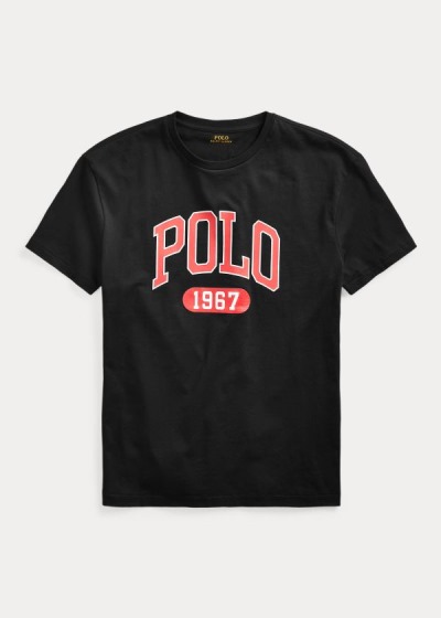 Polo Ralph Lauren Custom Slim Fit Logo T Shirt Herre Danmark (QOHKN5168)